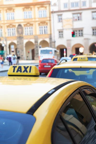 Taksi durağı — Stok fotoğraf