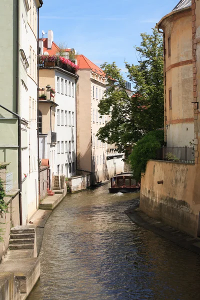 Prag'da canal — Stok fotoğraf
