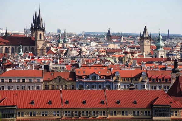 Летний день в Праге — стоковое фото
