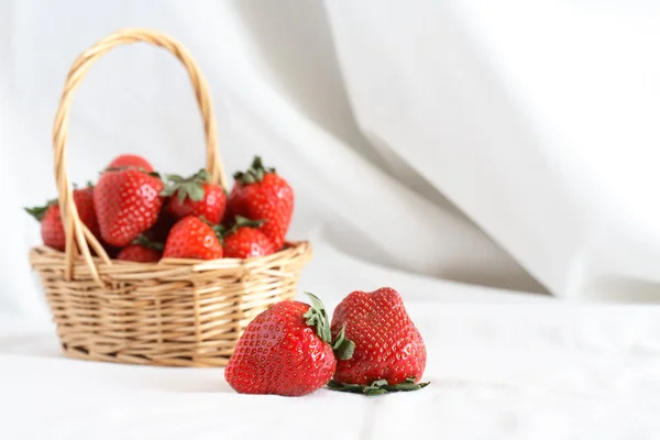 Strawberry On White — Stock Photo, Image