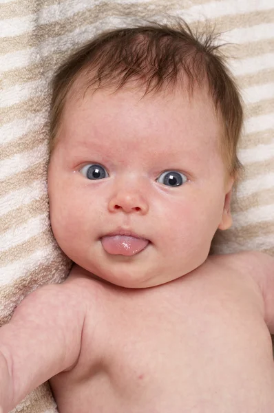 Kleine baby portret — Stockfoto