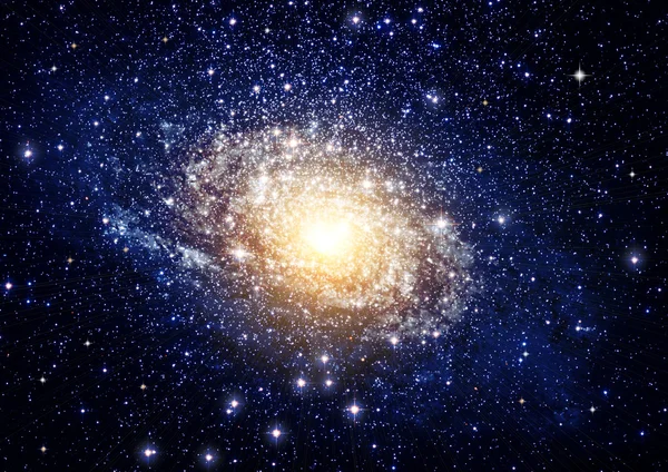 Galassia in uno spazio libero — Foto Stock