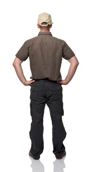 Man back view — Stock Photo, Image