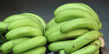 Green Bananas clipart