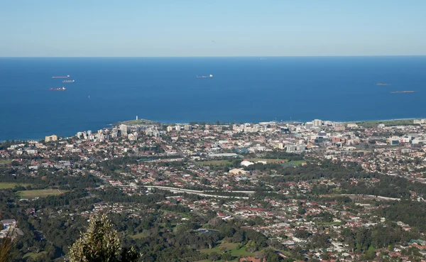 Wollongong Stadt und Vororte — Stockfoto