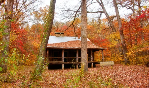 Settlers cabin in missouri — Stock Photo, Image