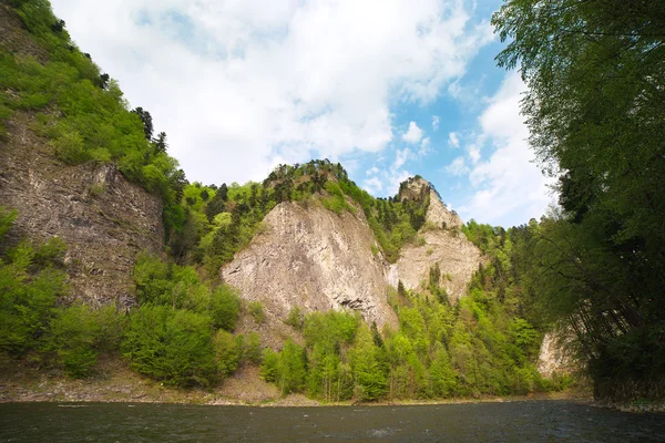 Pedras no rio Dunajec . — Fotografia de Stock