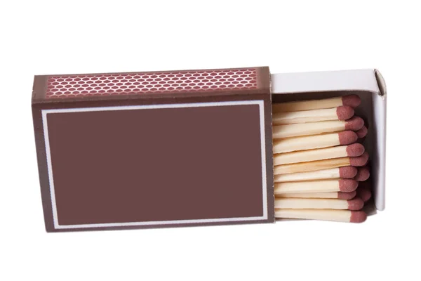 Brown matchbox. — Stock Photo, Image