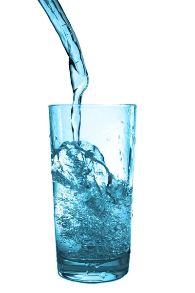 Glas water. — Stockfoto