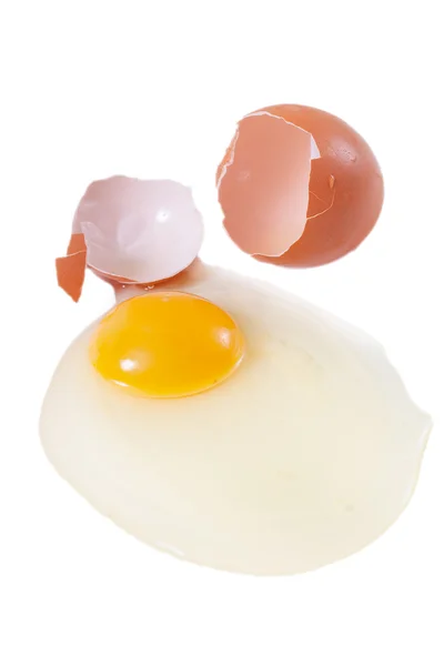 Kırık yumurta. — Stok fotoğraf