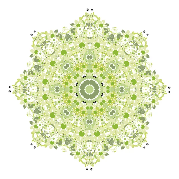 Modèle floral pour votre conception, concept de ressort — Image vectorielle