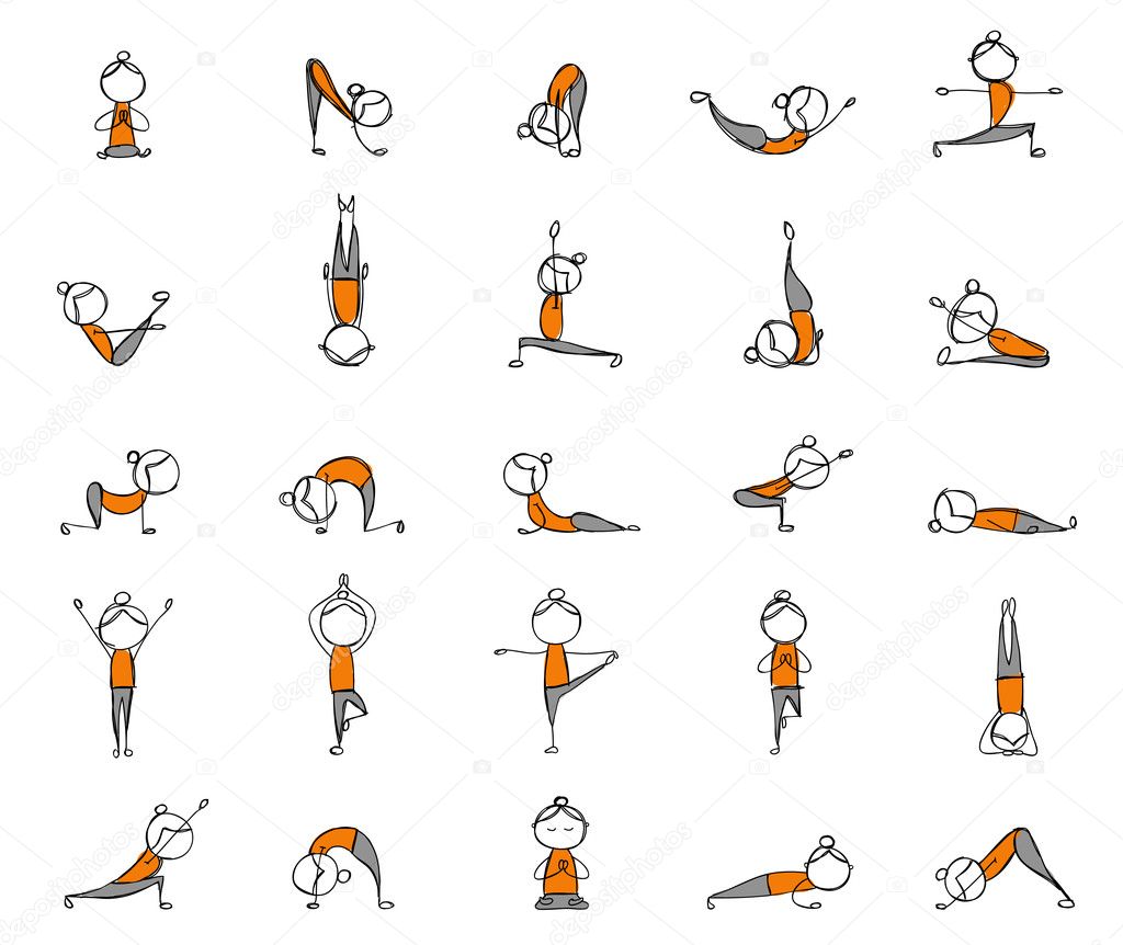 Page 20 | Stick Figure Yoga Poses Images - Free Download on Freepik