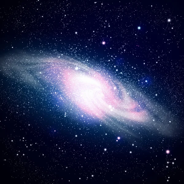 Miejsca galaktyki obrazu — Zdjęcie stockowe