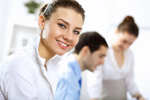 Young business working together — Stock Photo, Image