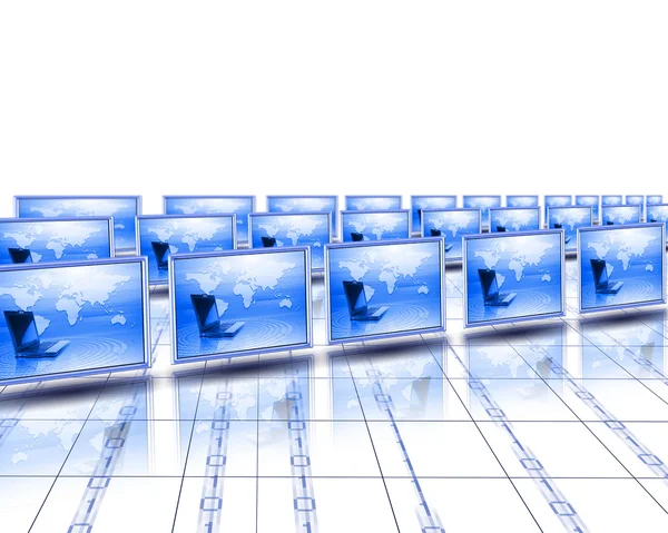 Computer screens — Stock Photo, Image