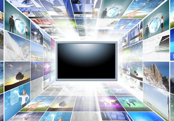 A flat screen television — Stock Photo, Image