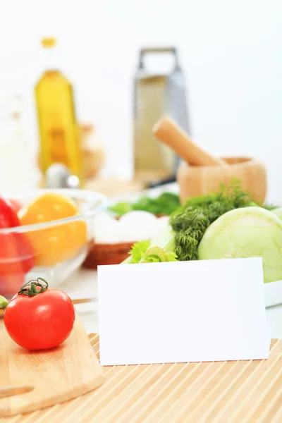 Alimentos frescos e saudáveis — Fotografia de Stock