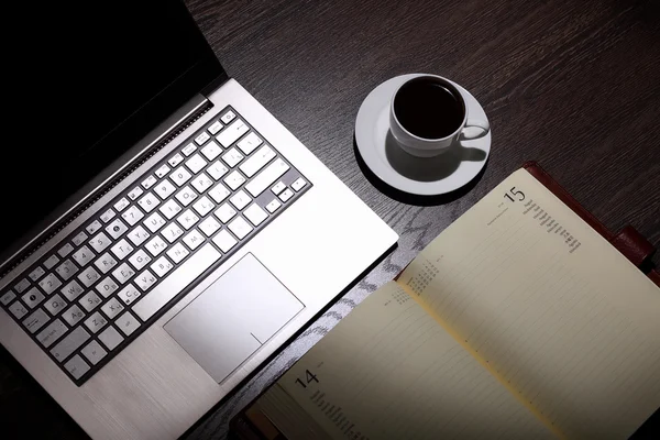 stock image Coffee at business workplace