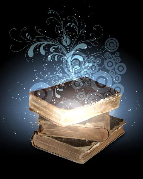 Libro mágico — Foto de Stock