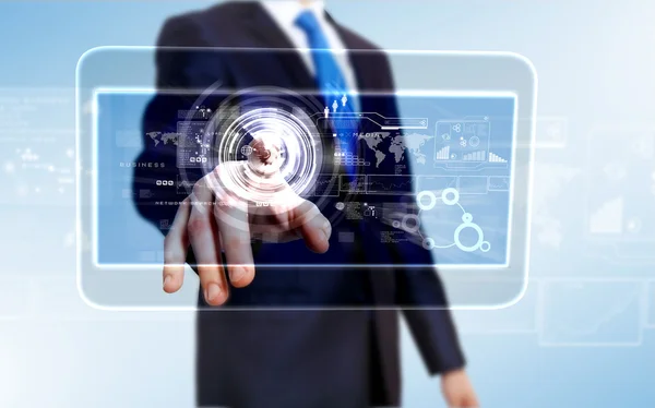 Technology in business Stock Photo
