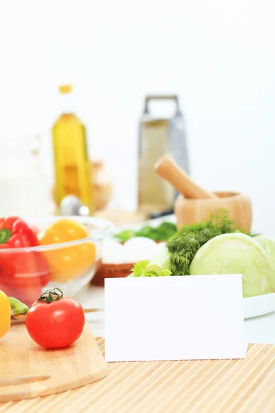 Alimentos frescos e saudáveis — Fotografia de Stock