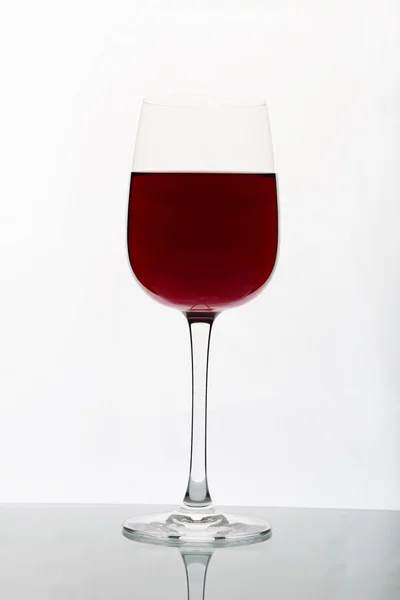 Окуляри з вином — стокове фото