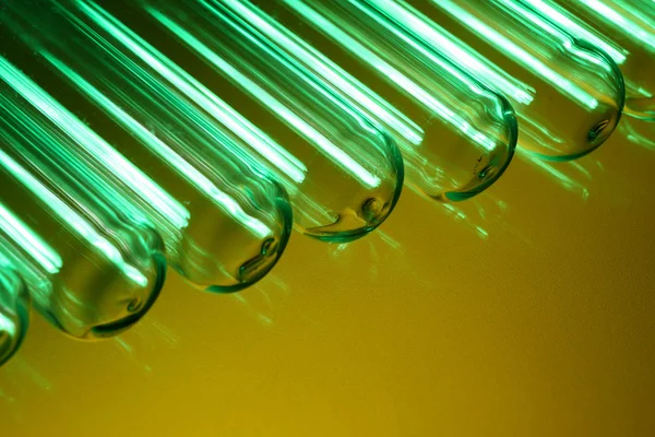 Скляних трубок хімії — стокове фото
