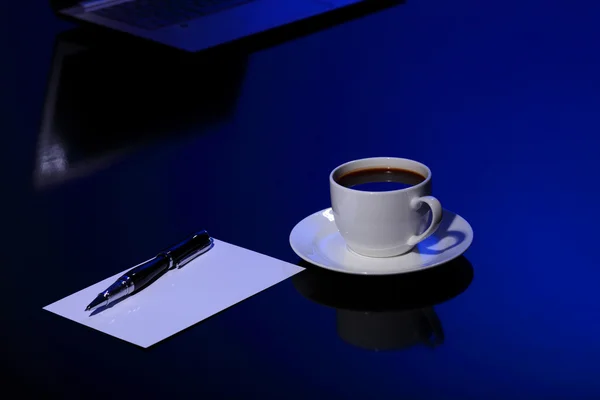 Kawy w pracy firmy — Zdjęcie stockowe