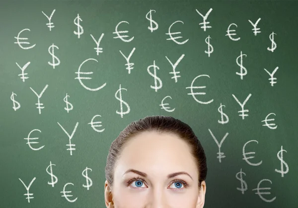 Money and finance symbols — Stock Photo, Image