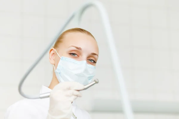 Portrét zubní pracovníka — Stock fotografie