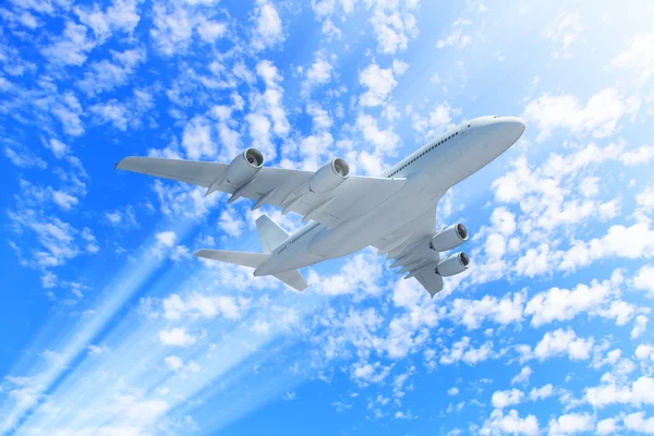 Large passenger airplane — Stock Photo, Image