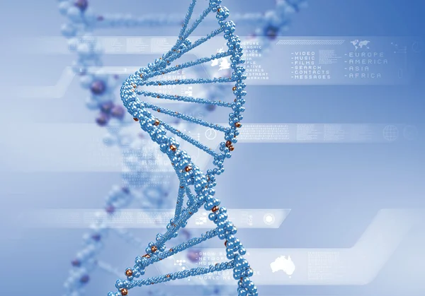 Εικόνα σκέλους DNA — Φωτογραφία Αρχείου