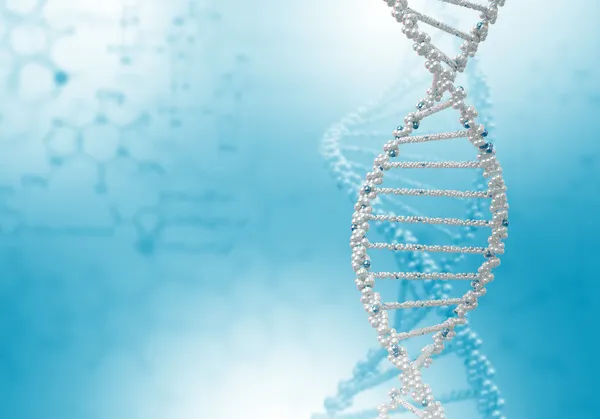 DNA ipliği illüstrasyonu — Stok fotoğraf