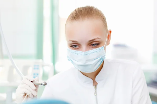 Portret pracownik stomatologiczne — Zdjęcie stockowe