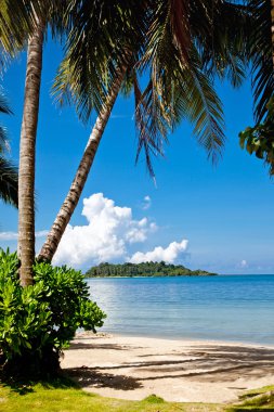 The island of Koh Chang in Thailand. clipart