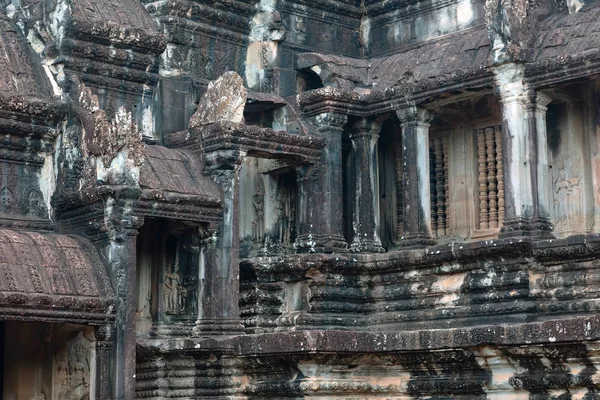 L'architecture du temple Angkor Wat au Cambodge — Photo