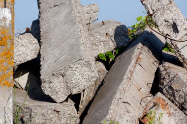 Kırık Beton İnşaat malzemeleri