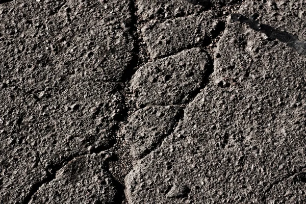 Fondo de asfalto roto — Foto de Stock