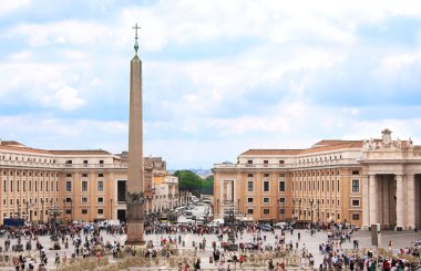 Saint Peters Square, Vatican clipart