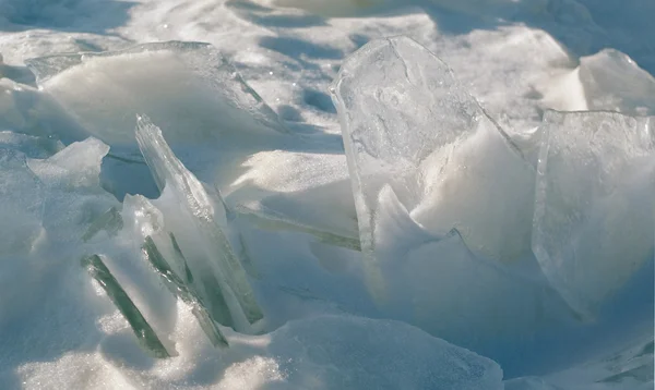 Pezzo di ghiaccio . — Foto Stock