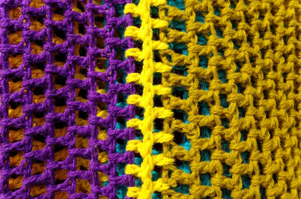 Cobertor multicolorido . — Fotografia de Stock