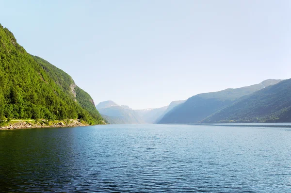 Norwegischer Fjord. — Stockfoto