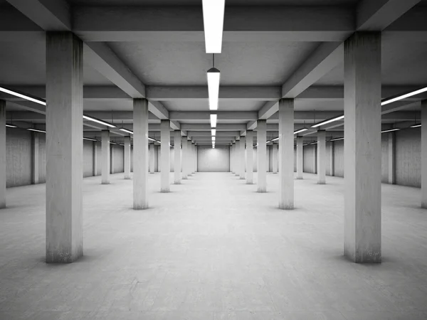Estacionamento vazio — Fotografia de Stock