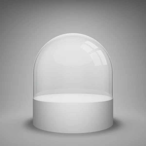 Пустой стеклянный купол — стоковое фото