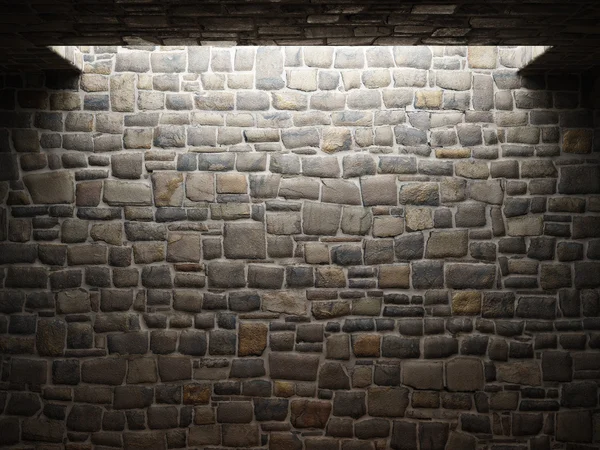 Muro di mattoni sporchi — Foto Stock