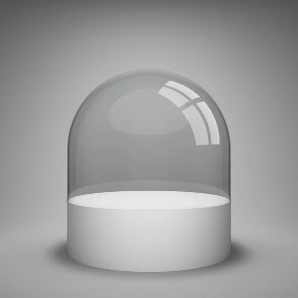 Пустой стеклянный купол — стоковое фото