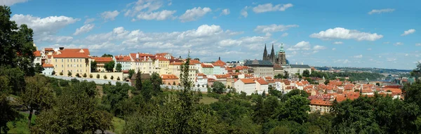 Panorama of Prague old city, Czech Republic — Stock Photo, Image