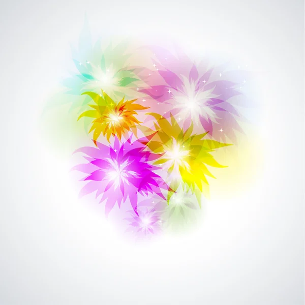 Барвисті квітковий фону — стоковий вектор