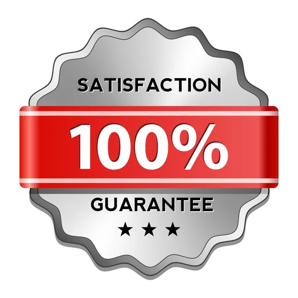 Label de garantie de satisfaction — Image vectorielle