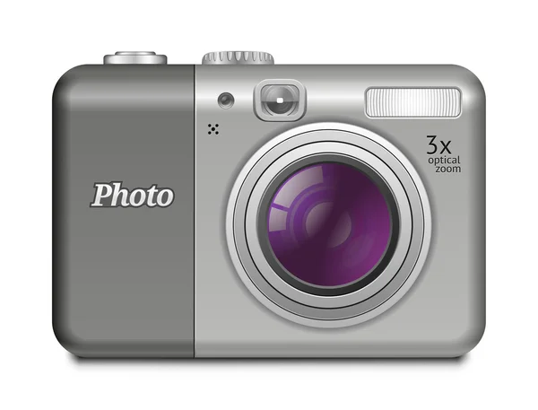 Digitální kompaktní fotoaparát — Stockový vektor